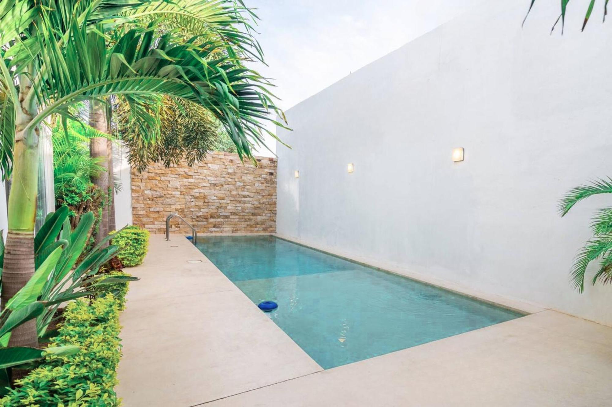 מרידה Villa Moderna Con Alberca, Gimnasio Y Cochera מראה חיצוני תמונה