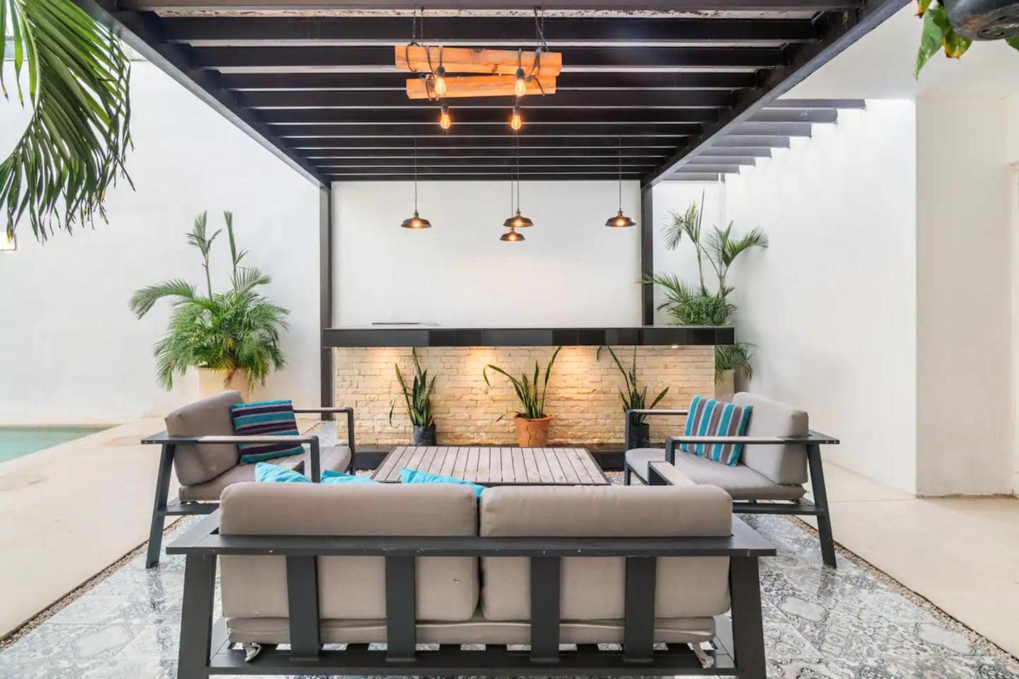 מרידה Villa Moderna Con Alberca, Gimnasio Y Cochera מראה חיצוני תמונה