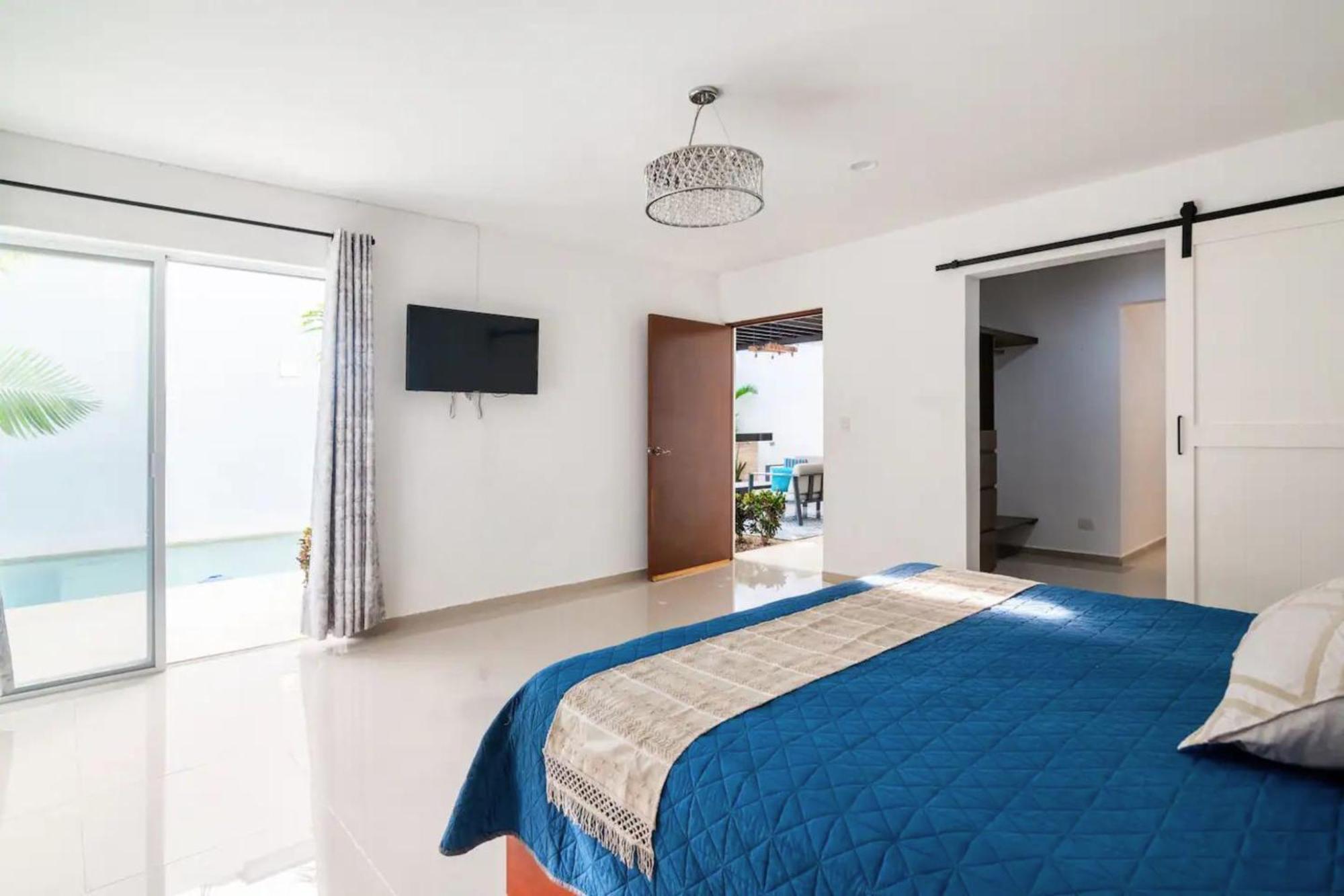 מרידה Villa Moderna Con Alberca, Gimnasio Y Cochera מראה חיצוני תמונה